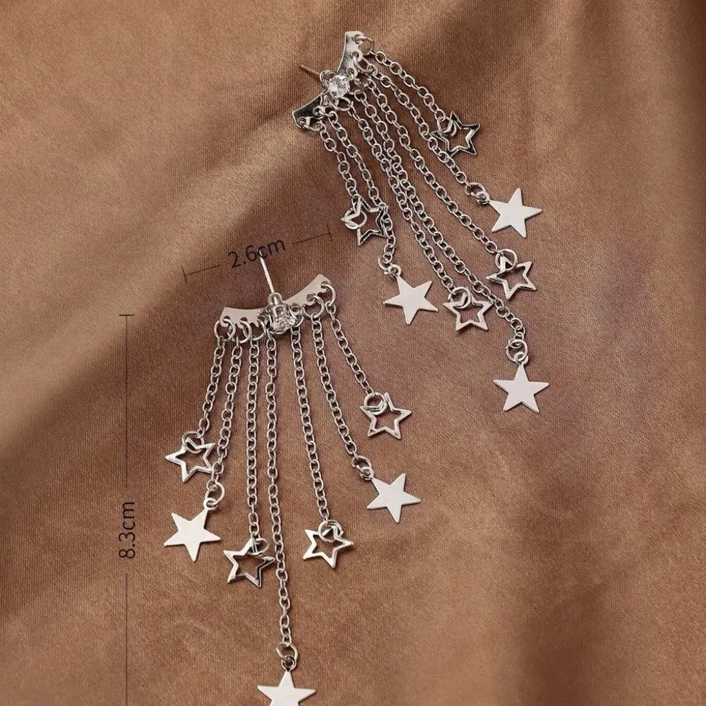 Star Decor Earring Jackets